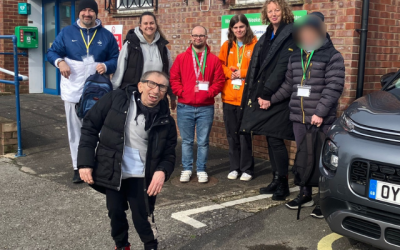 March at James’ Place Adult Daycare Eastleigh