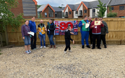 June at James’ Place Adult Daycare Eastleigh