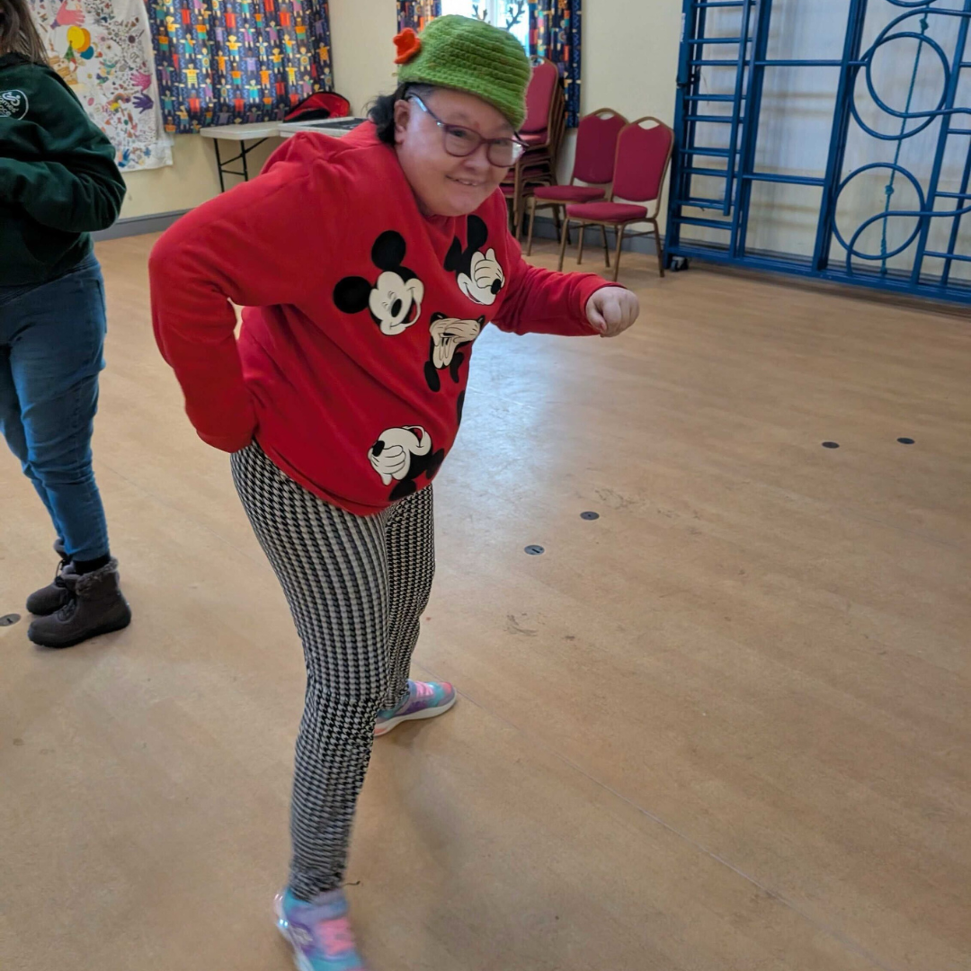 jp member getting there groove on 