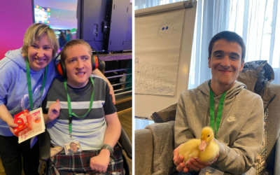 April at James’ Place Adult Daycare Basingstoke