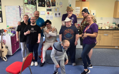 April at James’ Place Adult Daycare Eastleigh