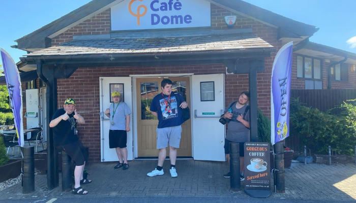 July at James’ Place Adult Daycare Basingstoke