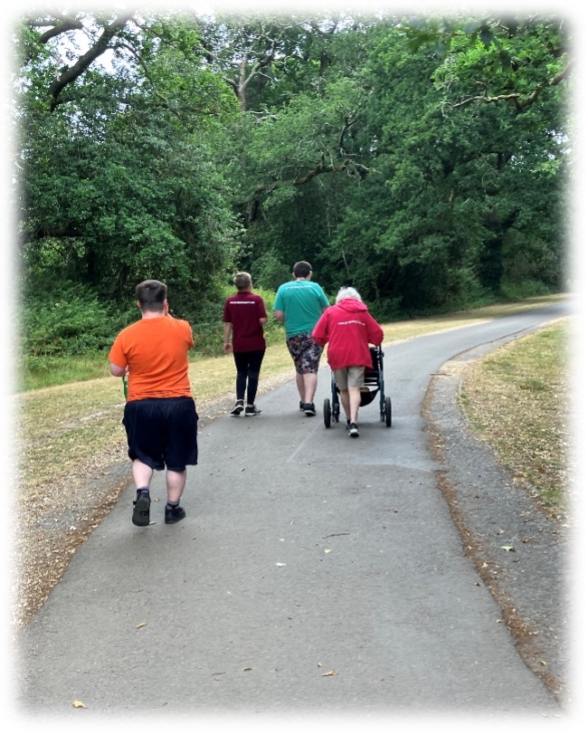 jp members out for a walk