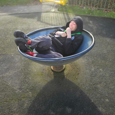 out and about at the park