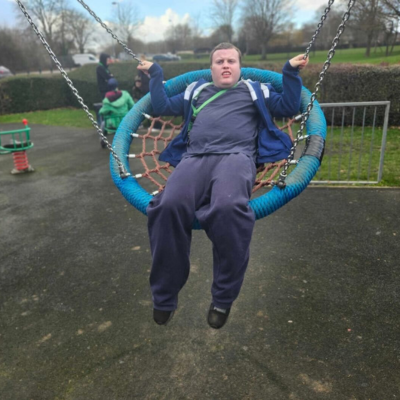 out and about at the park