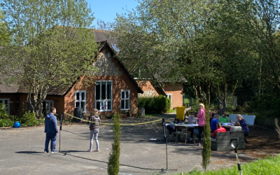 April at James’ Place Adult Daycare Andover