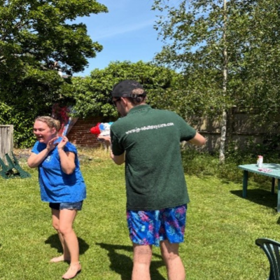 water fight