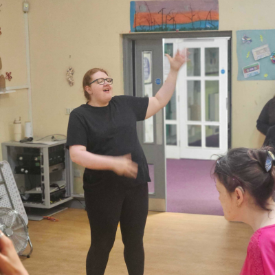 dancing and yoga